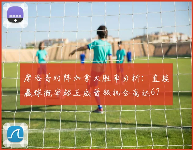 摩洛哥对阵加拿大胜率分析：直接赢球概率超五成晋级机会高达67